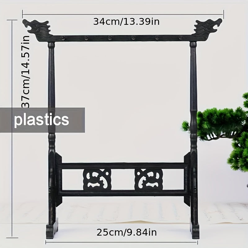 Elegant håndlavet holder til kalligrafipensler med 12 rum