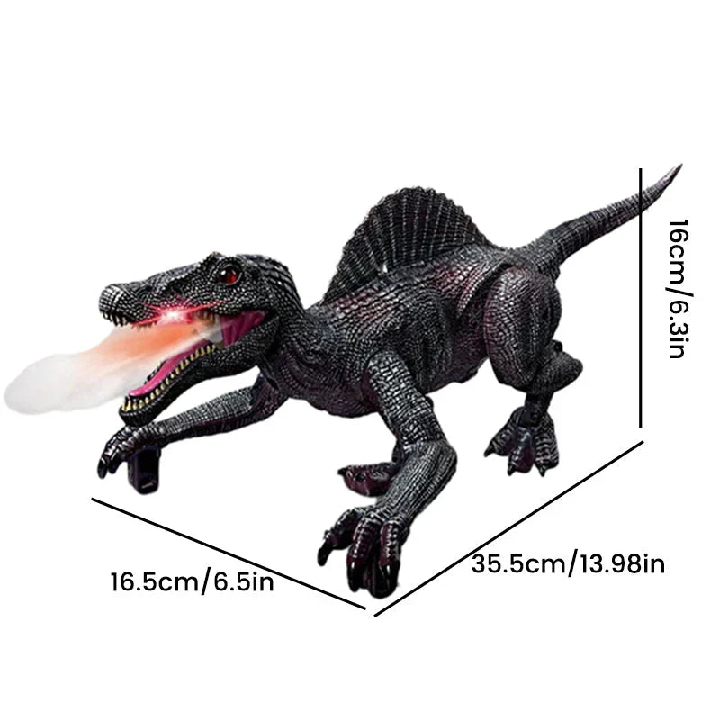 Fjärrstyrd dinosaurie med dimfunktion