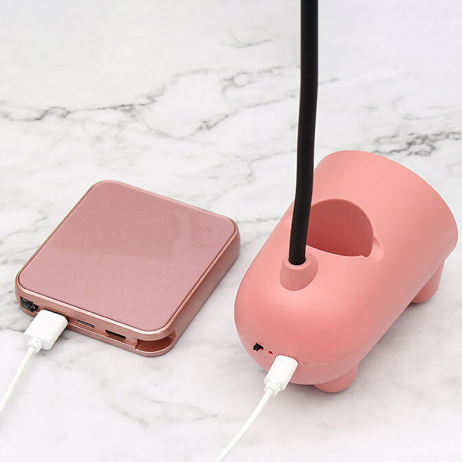 Kreativ LED Touch-Lampe med Stiftholder til Dit Arbejdsmiljø
