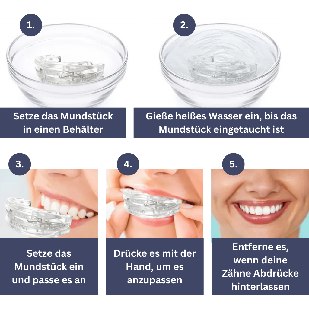 Sov bättre med CalmBite – Mindre snarkning & Tandpress
