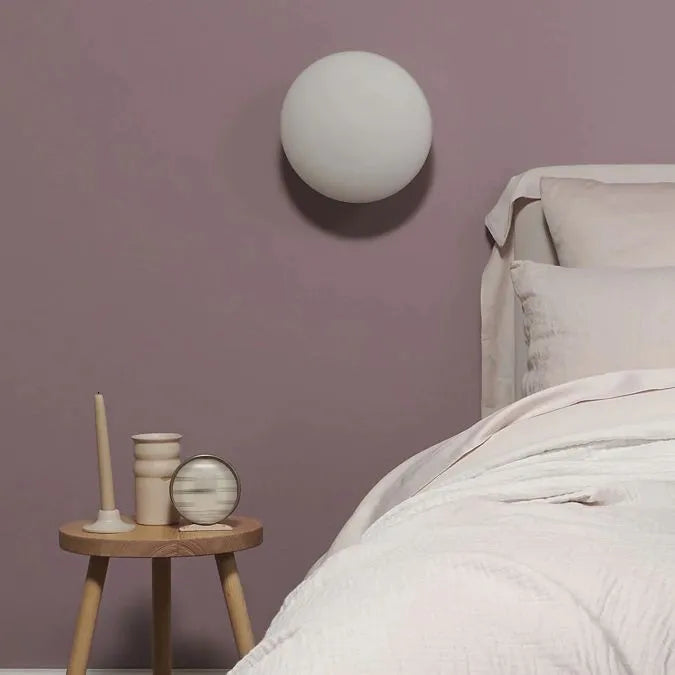 Moderne Væglampe i Glas - Skab Hygge med Varmt Lys