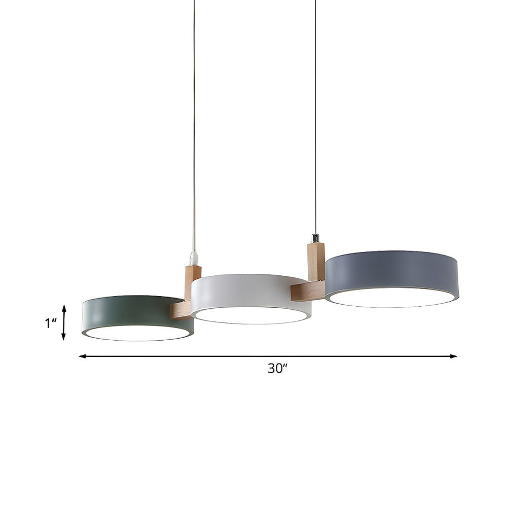 Moderne Loftslampe i Metal med Nordisk Design