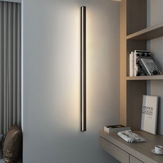 Elegant LED-vägglampa i svart - snygg och energisnål