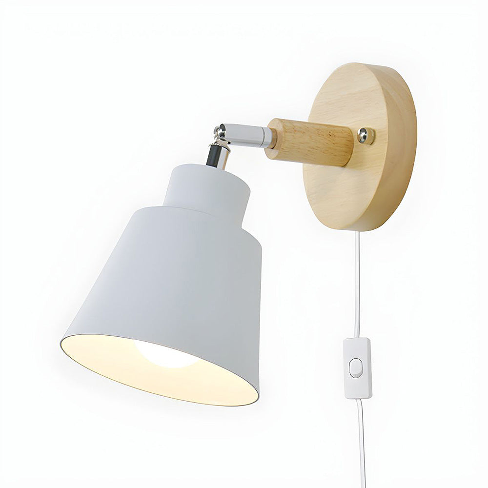 Elegant Væglampe i Træ til Hygge og Moderne Stil