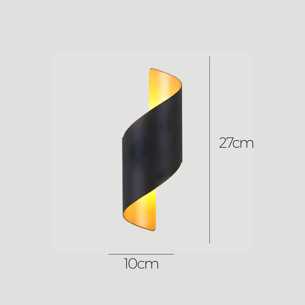 Moderne LED Væglampe i Vandtæt Aluminium Design