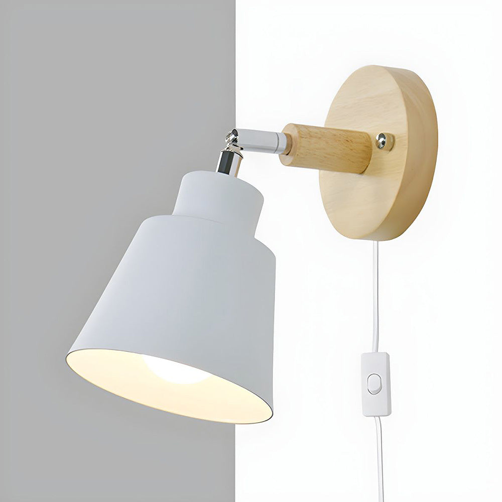 Elegant Væglampe i Træ til Hygge og Moderne Stil
