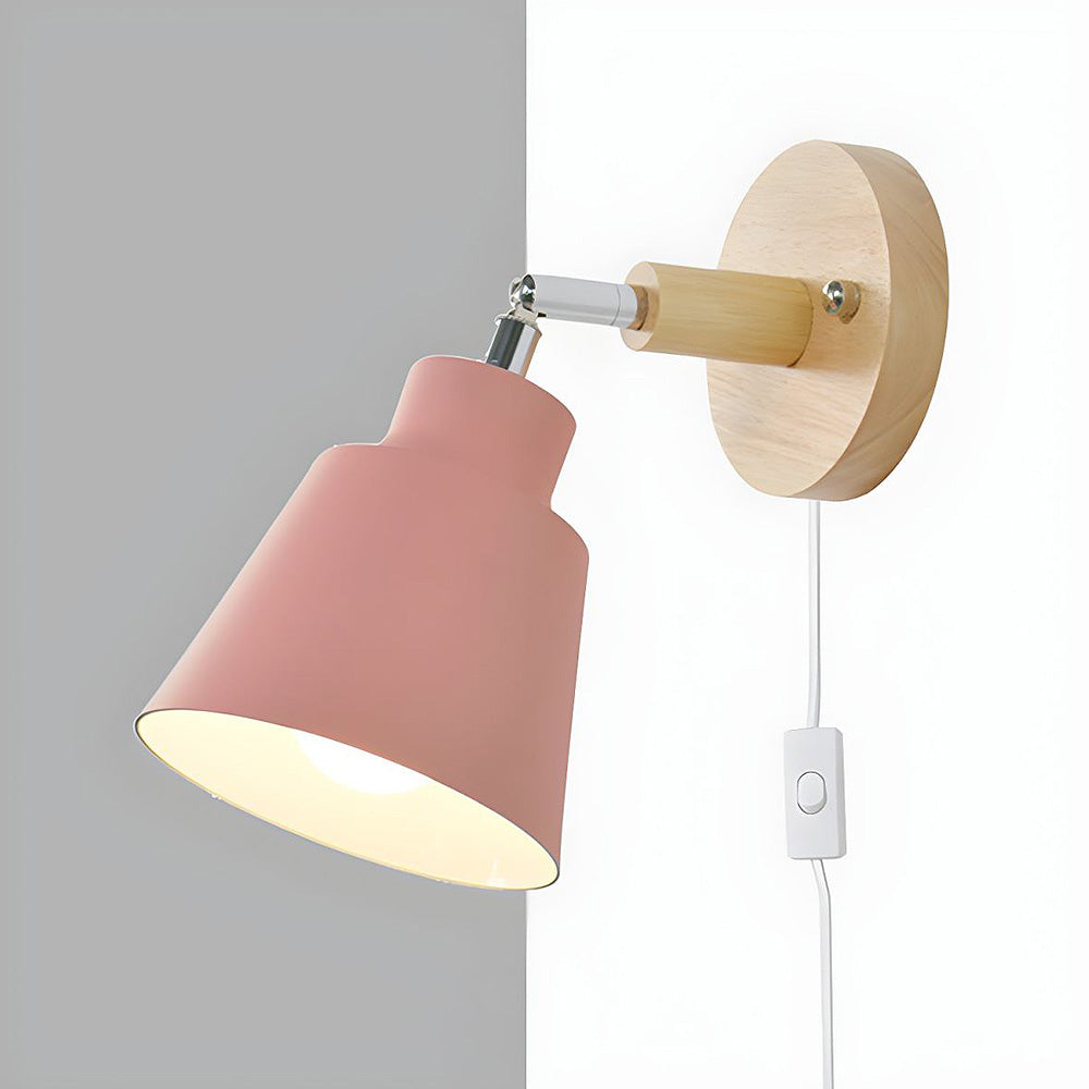 Elegant Væglampe i Træ til Hygge og Moderne Stil