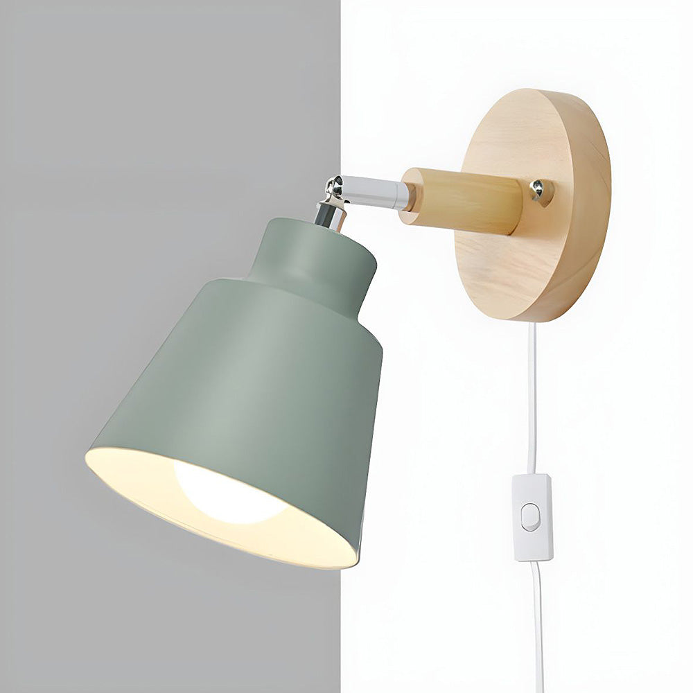 Elegant Væglampe i Træ til Hygge og Moderne Stil
