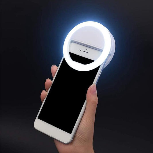 Bærbar Ringlys til Selfies - GlowSnap