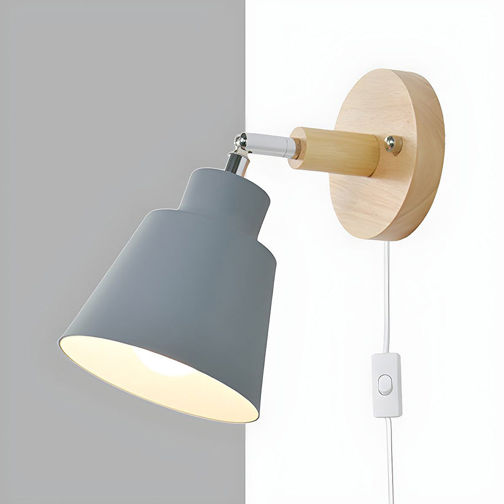 Elegant Væglampe i Træ til Hygge og Moderne Stil