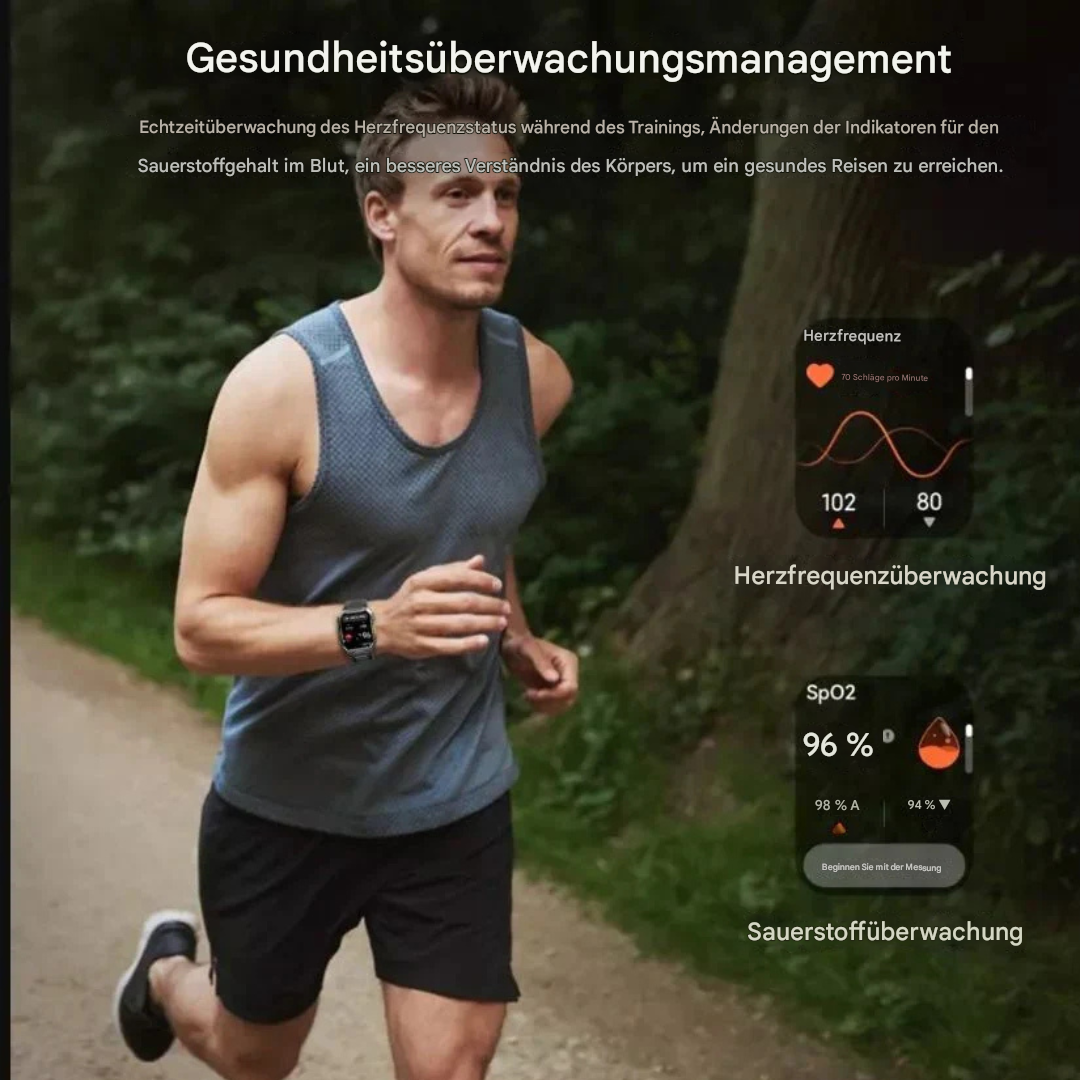 Robust smartklocka för äventyrliga – ExploreGear
