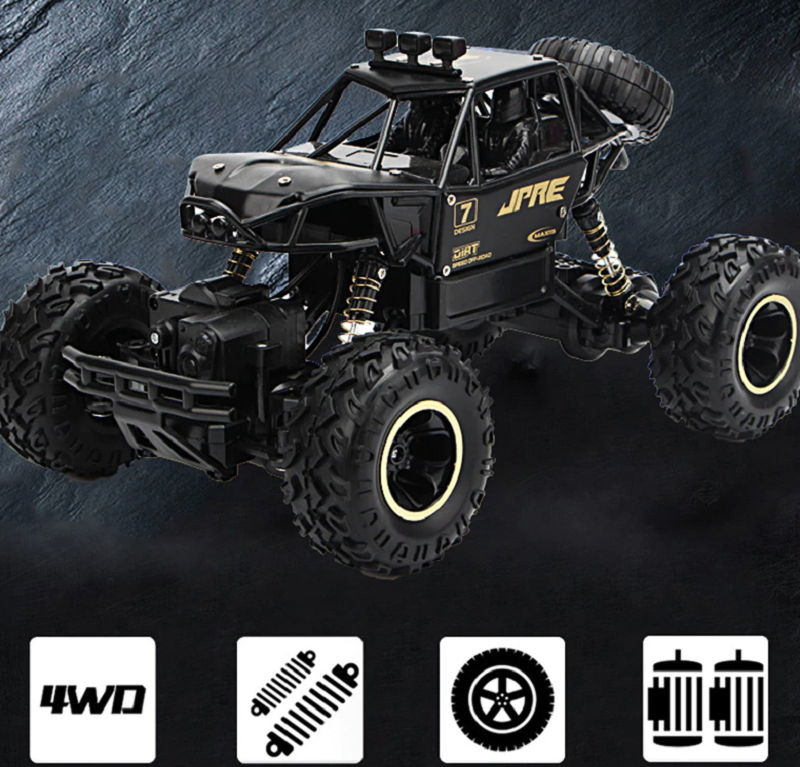 Robust RC Off-Road Bil med Fjärrkontroll 4WD