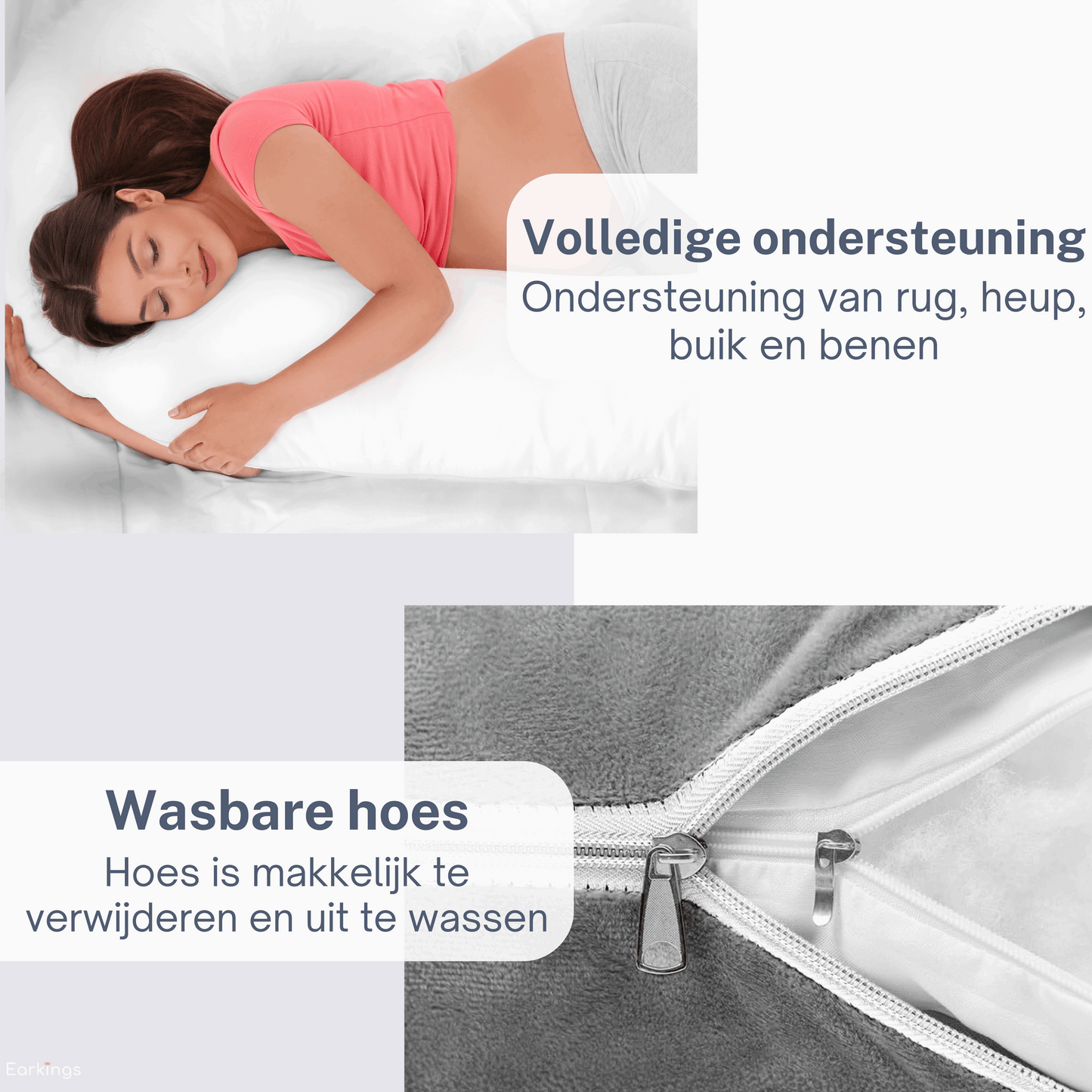 Mamma- och sidokudde – Extra stöd för mor och barn