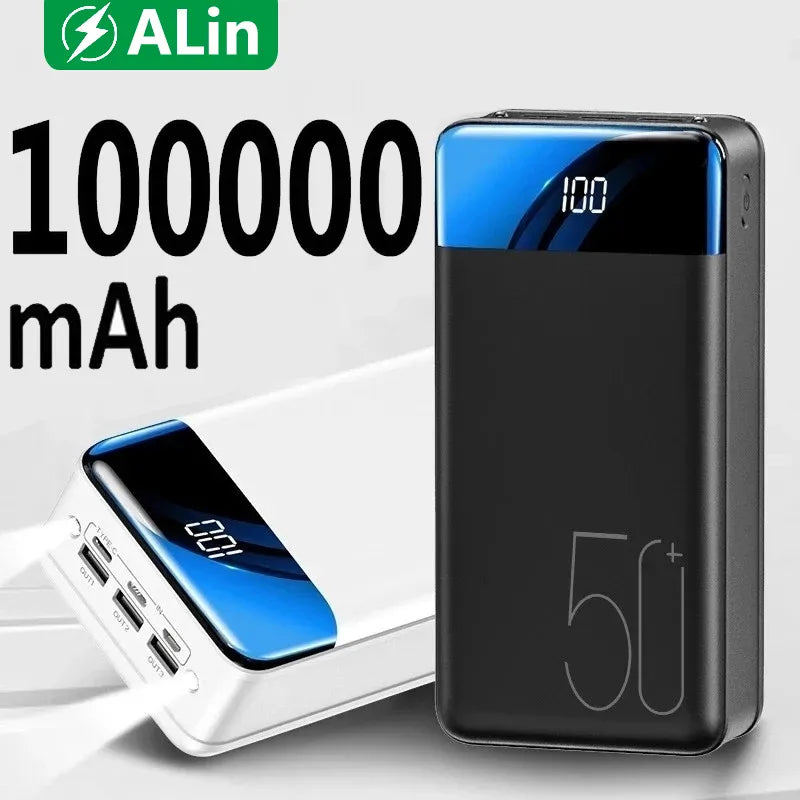 Energizer Pro Powerbank 50 000 mAh | Snabbladdning | För Laptop, Surfplatta och Smartphone | Kompakt Design