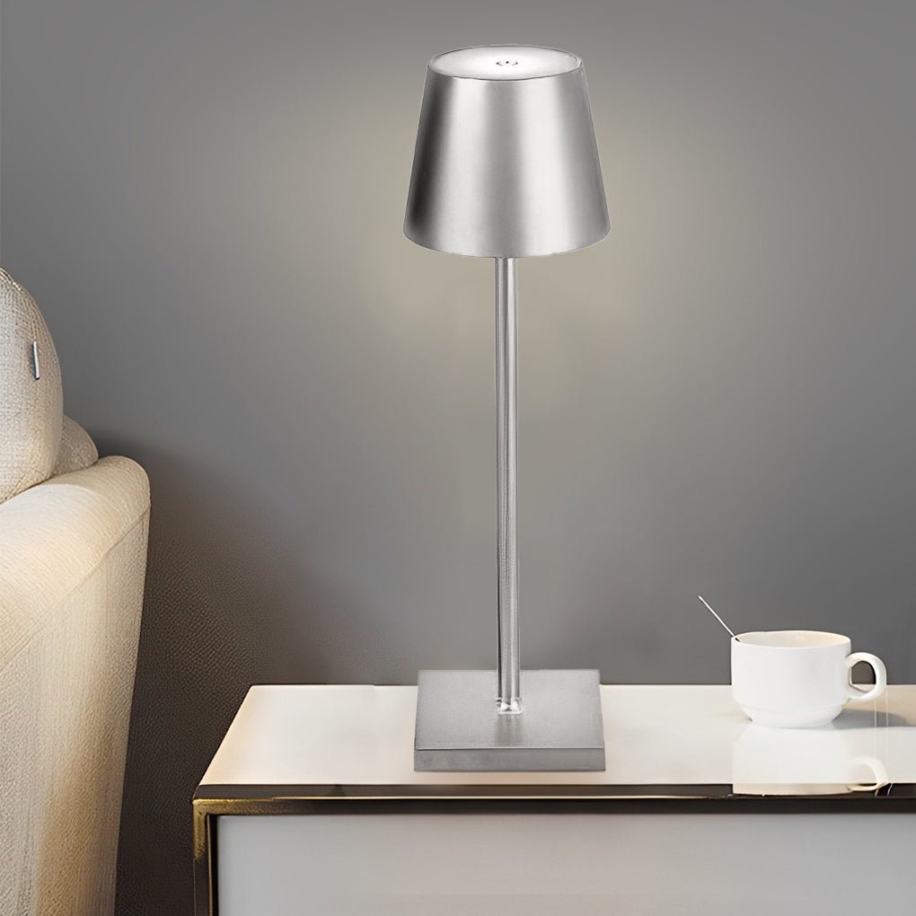 Bordlampe med Touch-Betjening – Elegant og Genopladelig LED