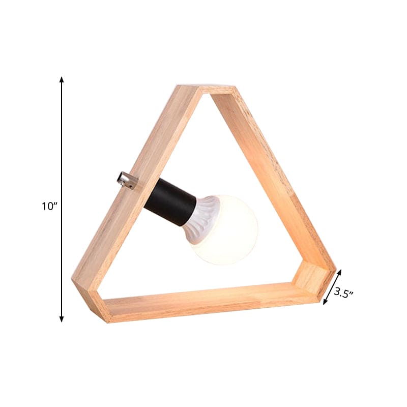 Stilren Beige Bordlampe til Soveværelse – Elegant Belysning