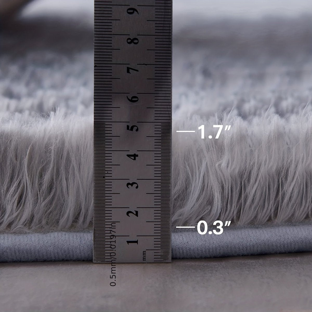 Rund Mjuk Matta - CozyNest