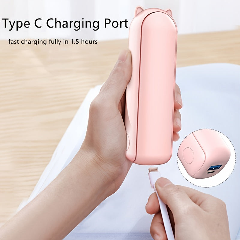 Bärbar fläkt med powerbank – tyst och effektiv för resan