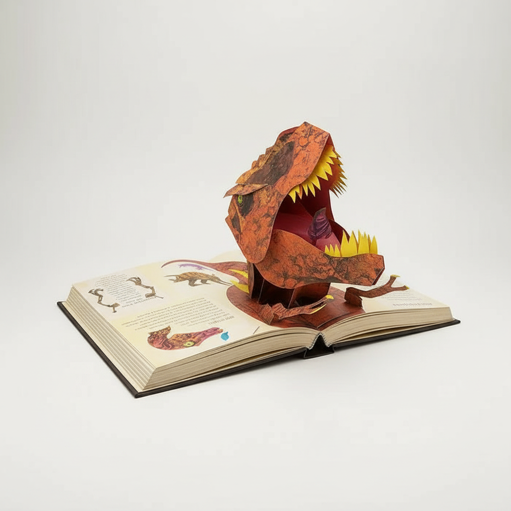 3D Pop-up Bok om Dinosaurier