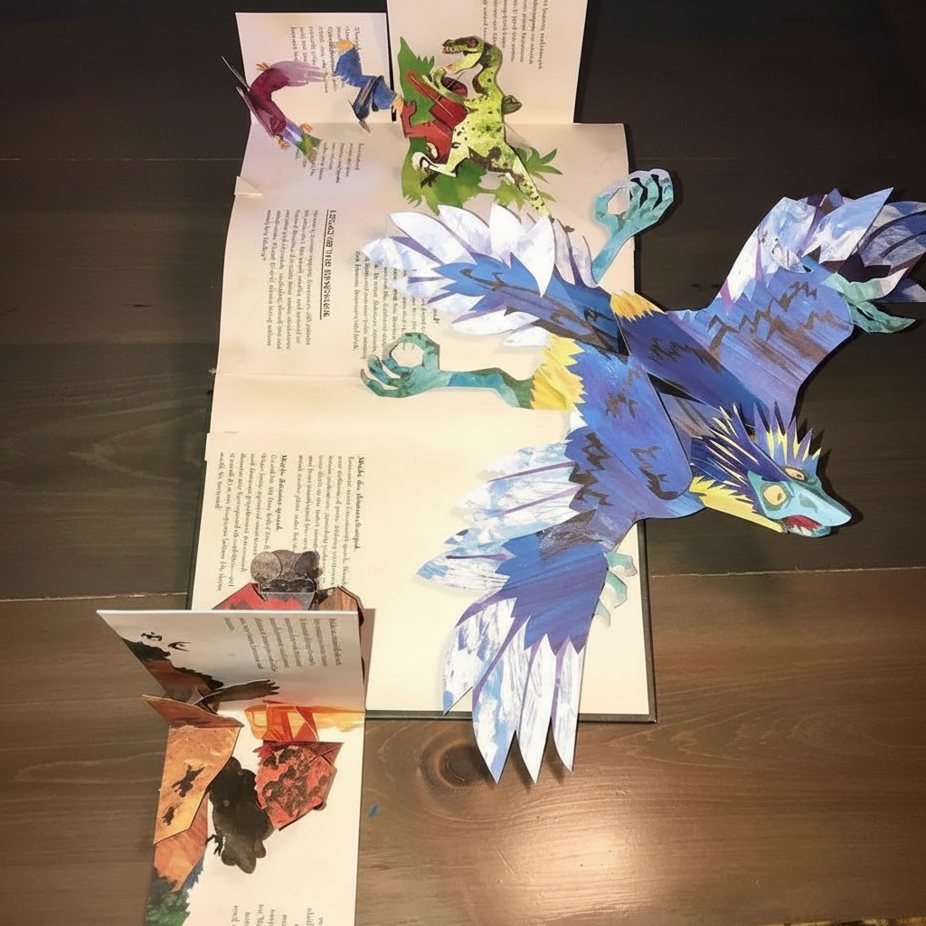 3D Pop-up Bok om Dinosaurier