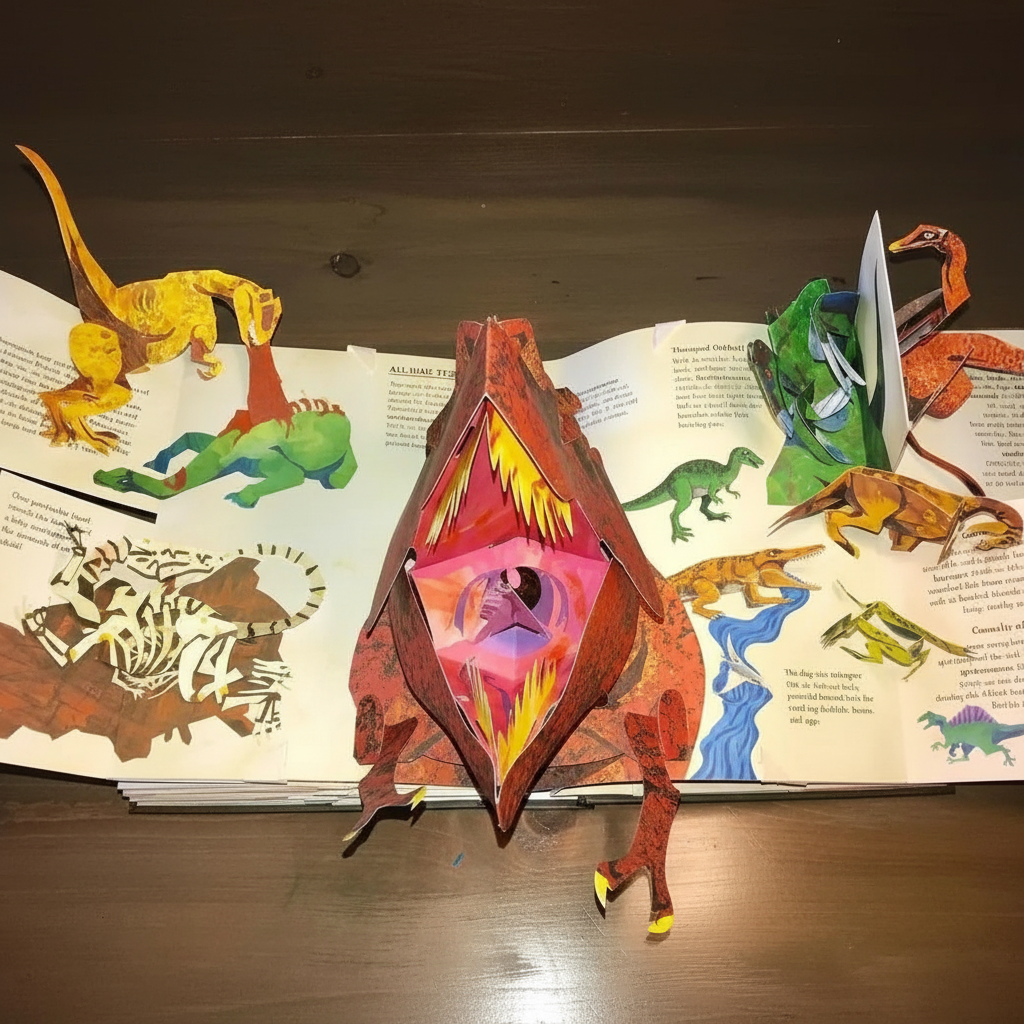 3D Pop-up Bok om Dinosaurier
