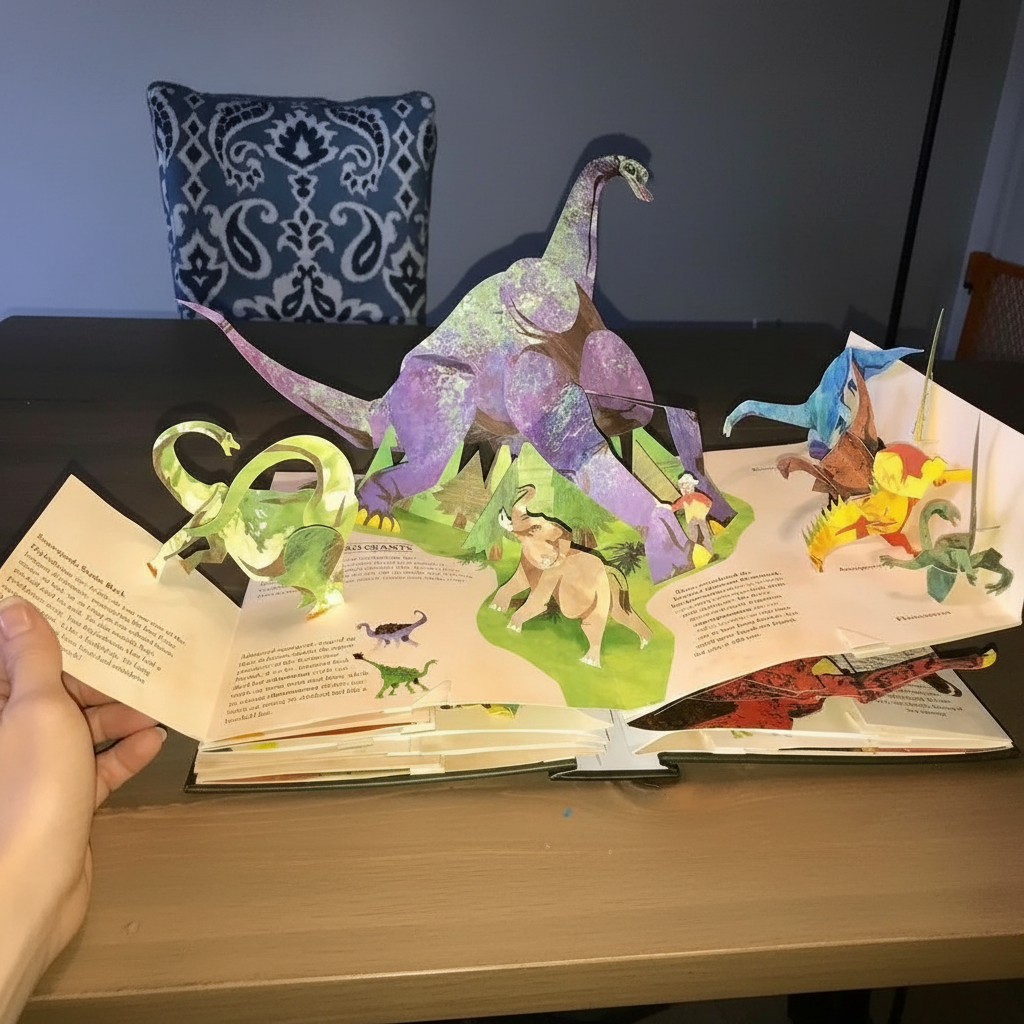 3D Pop-up Bok om Dinosaurier