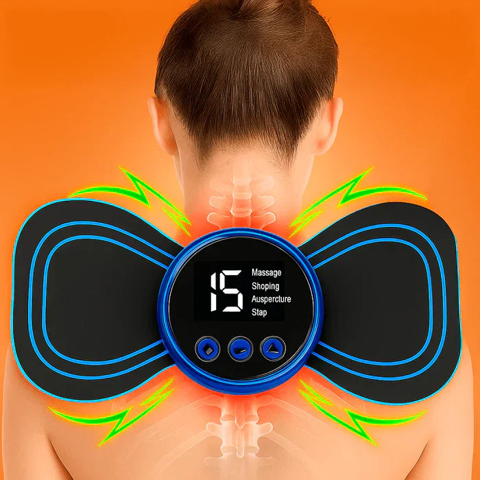 Effektiv smärtlindring för ryggen – bärbar EMS-massagematta
