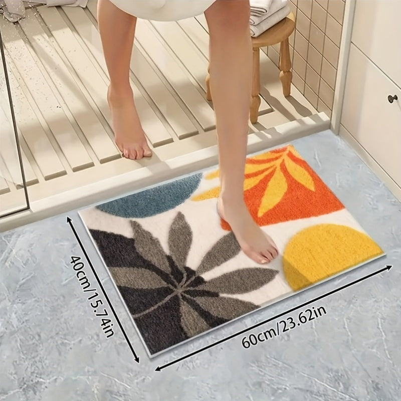 Modern och absorberande badrumsmatta för hemmet