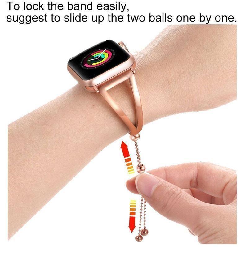 Edelstahl Armband til Apple Watch