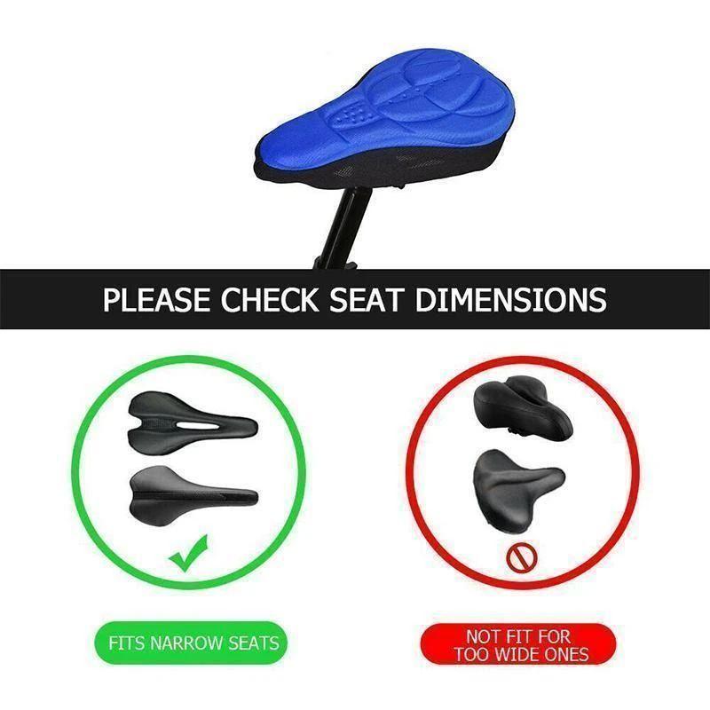 3D Mjuk Cykelsadelöverdrag
