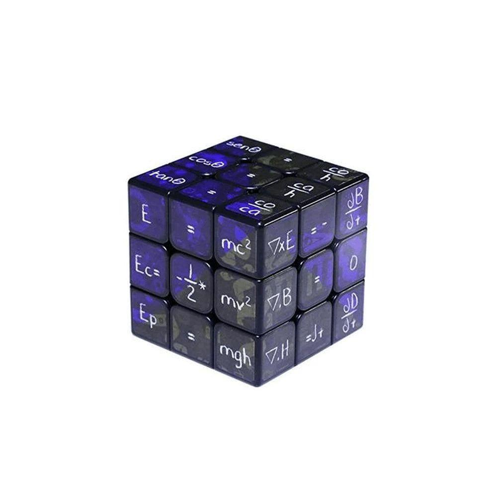 Kreativ Rubiks kub med matematiska ekvationer