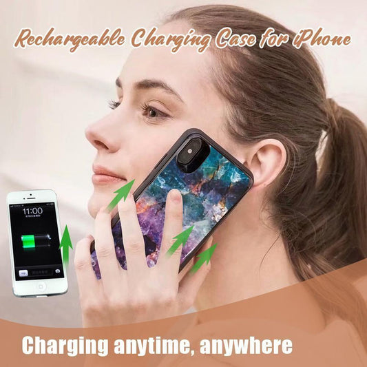 Uppladdningsbart fodral till iPhone – laddningsfodral