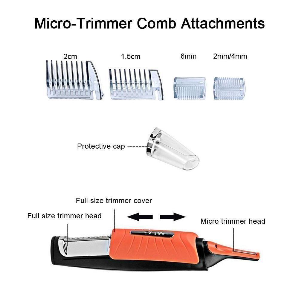 2-i-1 Hårklipper og Trimmer