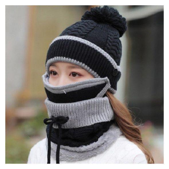 3-pack damer vintershawlsset