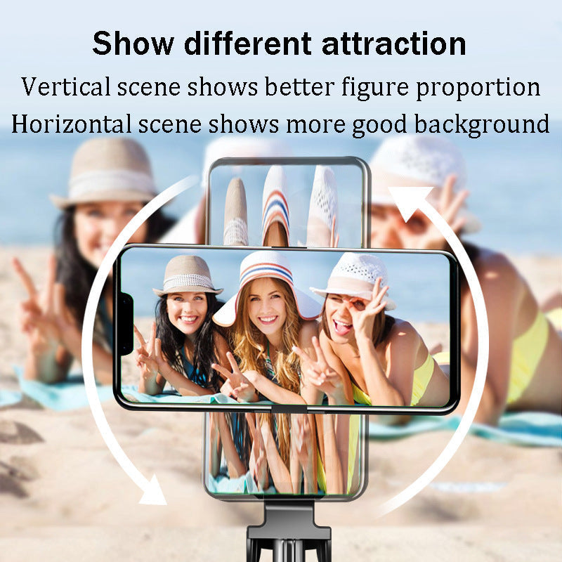 Bluetooth Selfie Stangestativ med Tripod Funktion