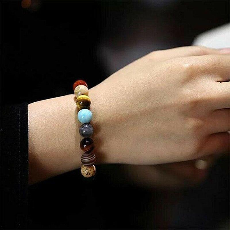 Natursten Solar-System Armband