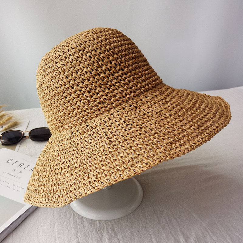 Härlig retro sommarhatt – hopfällbar och lätt
