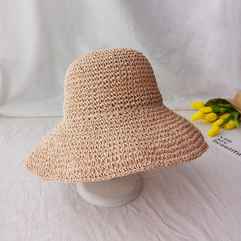 Härlig retro sommarhatt – hopfällbar och lätt