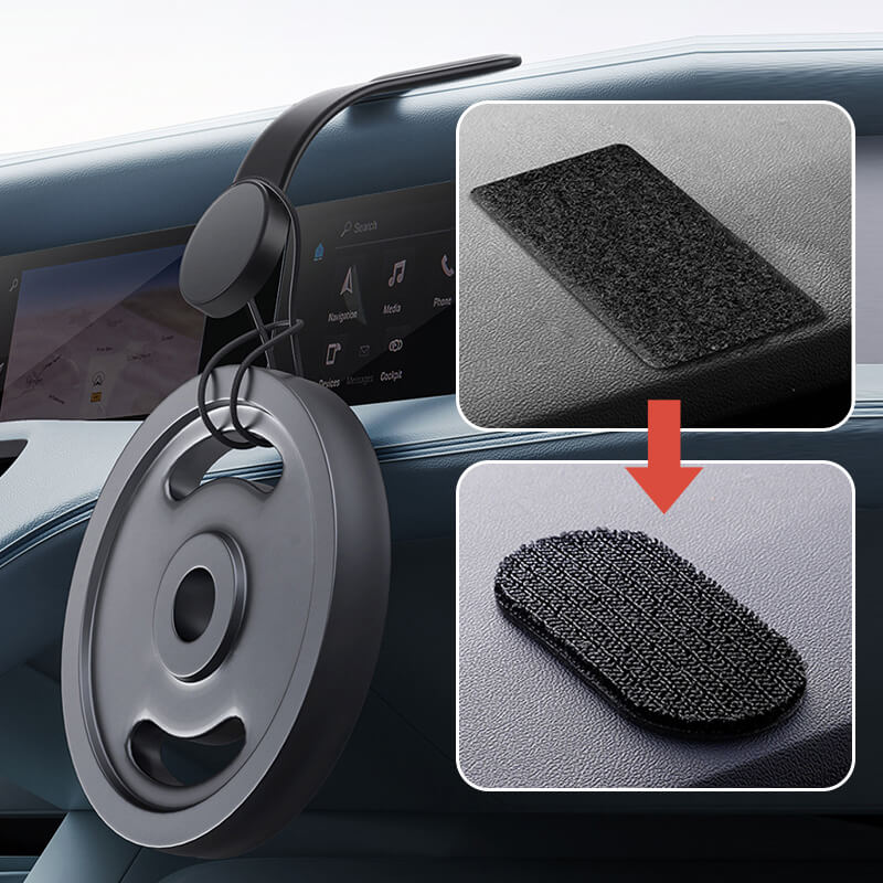 Magnetisk mobilhållare med trådlös laddning för bilen