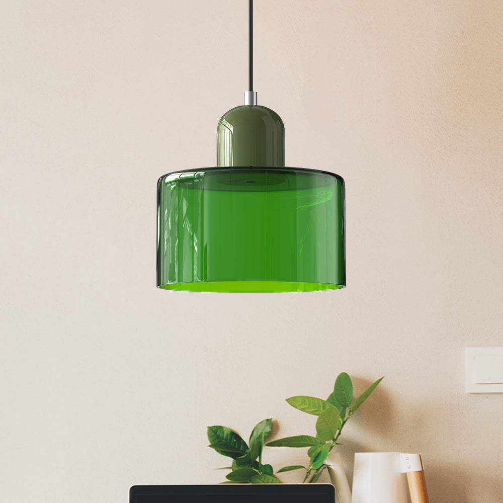 Elegant Glaspendel med Justerbar Højde – Perfekt til Moderne Hjem