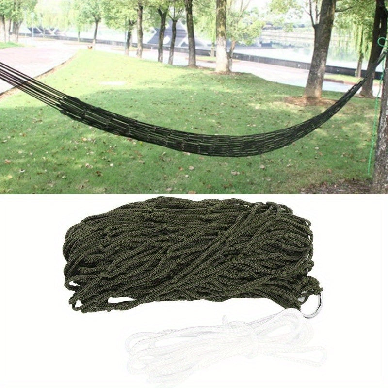 Hållbar Nylon Hängmatta – Ergonomisk och Multifunktionell för Utomhusbruk