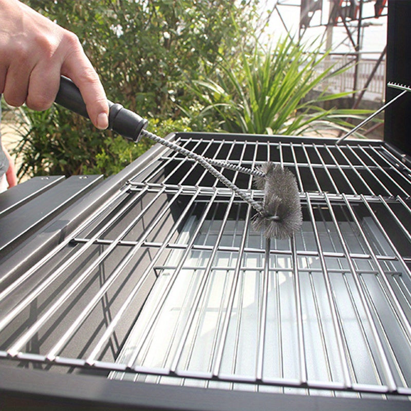 Effektiv Y-formet Grillbørste med Langt Håndtag til Rengøring