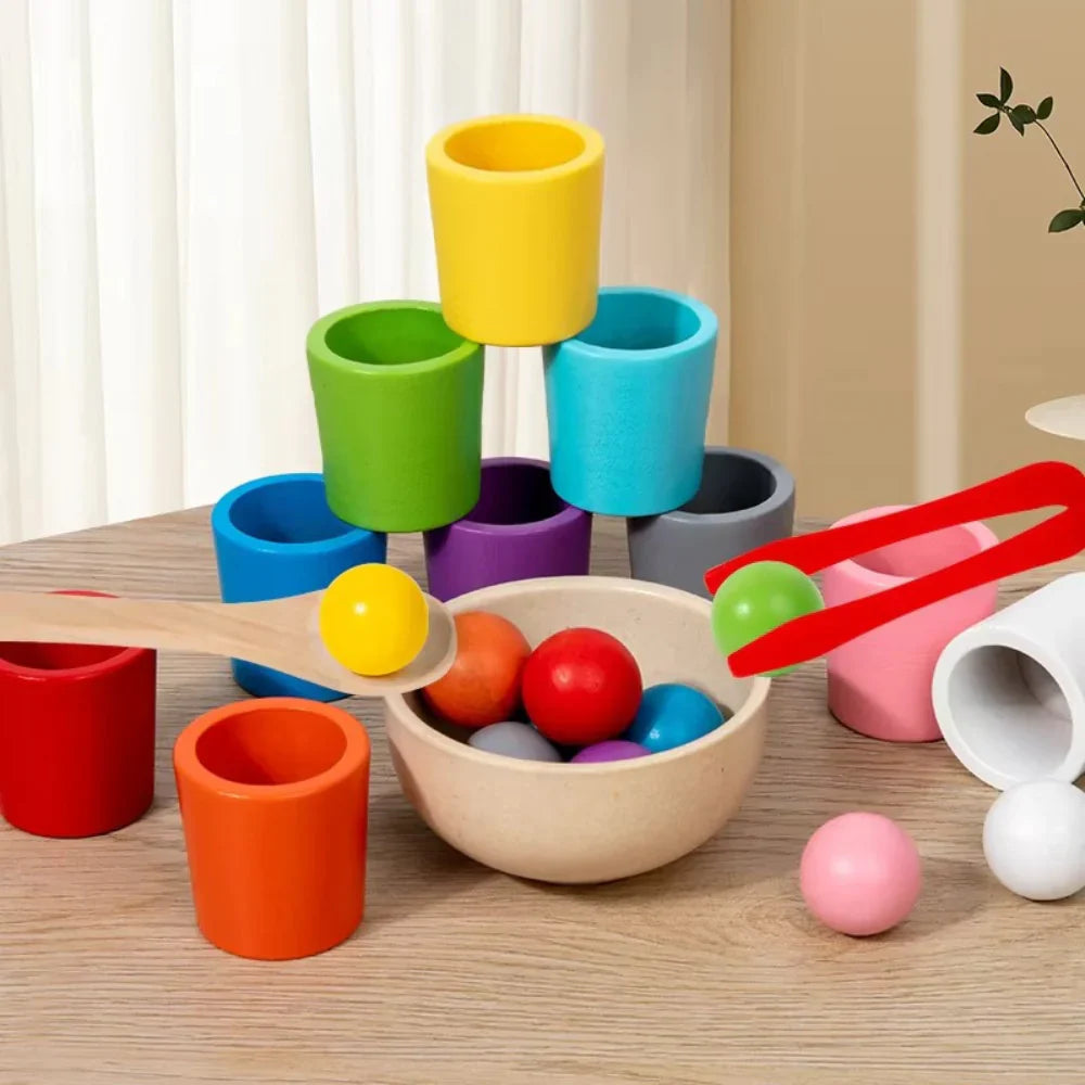 Montessori Färg & Form Lärset - Stimulerar Kreativt Lärande