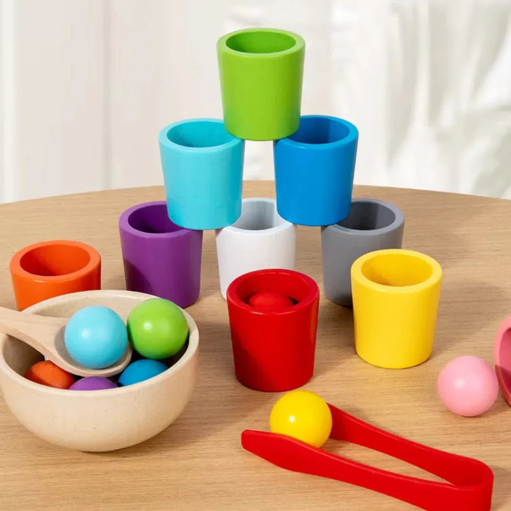 Montessori Färg & Form Lärset - Stimulerar Kreativt Lärande