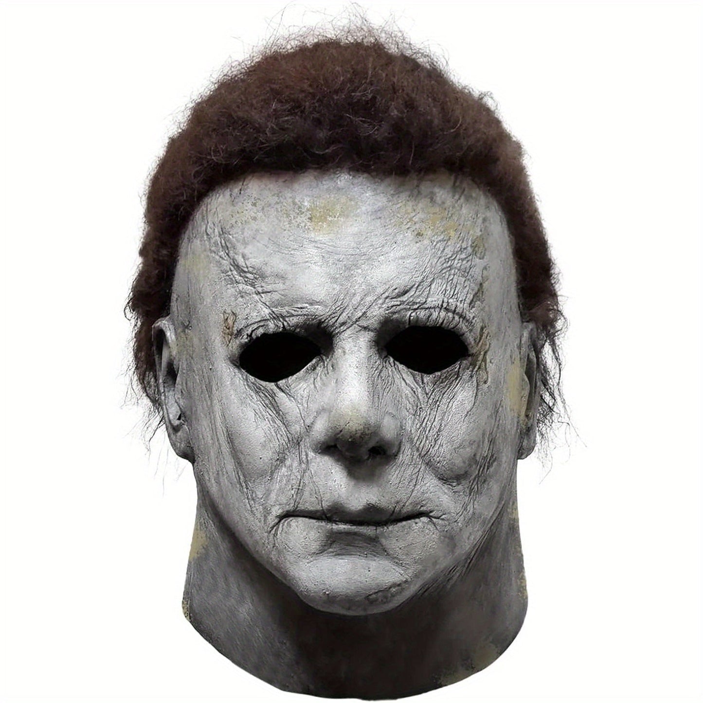 Halloween skræmmemaske med knivsæt - realistisk kostume til voksne