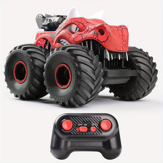 Monster Truck RC med Røg og Lys - Akrobatisk Køretoy