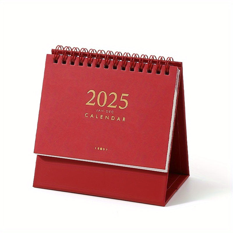 Stilren Skrivebordskalender med Daglig Planlægning
