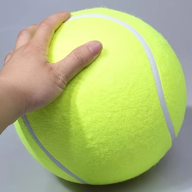 Extra hållbar tennisboll för stora hundar – Perfekt för lek och utomhusaktiviteter