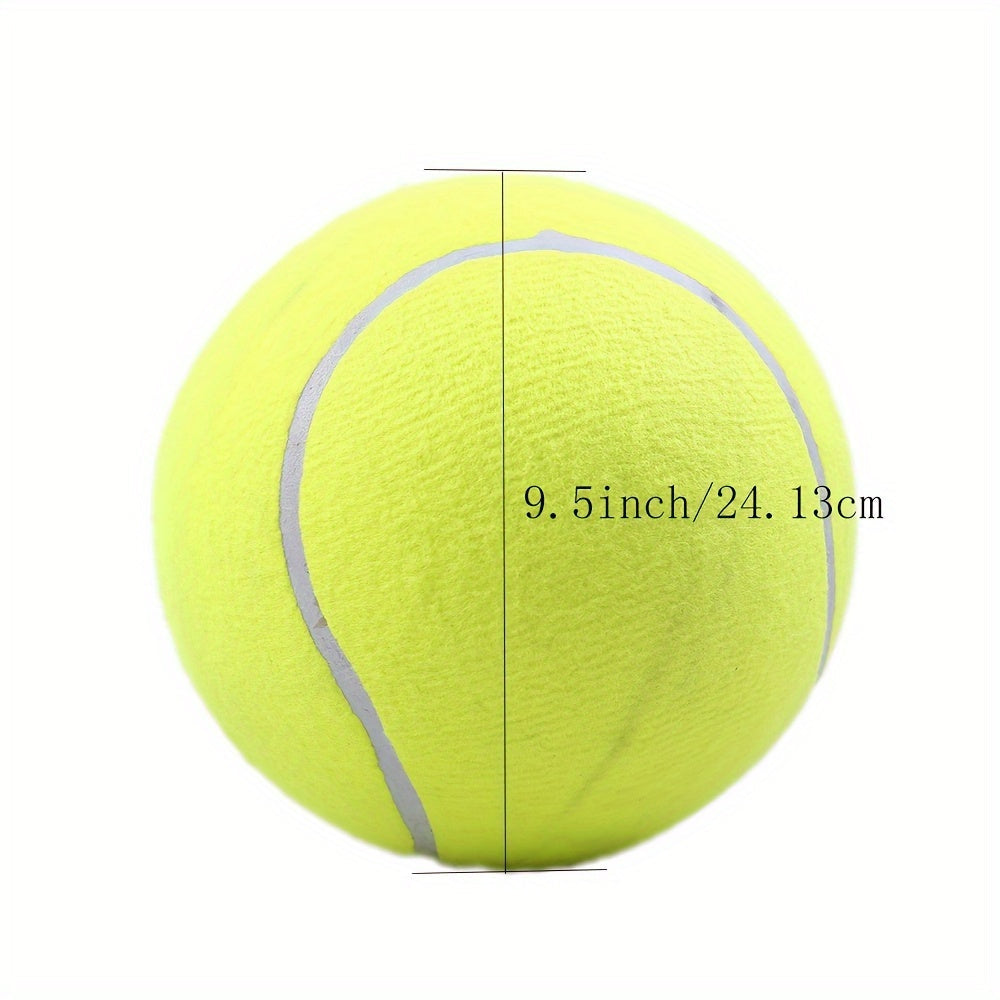 Extra hållbar tennisboll för stora hundar – Perfekt för lek och utomhusaktiviteter