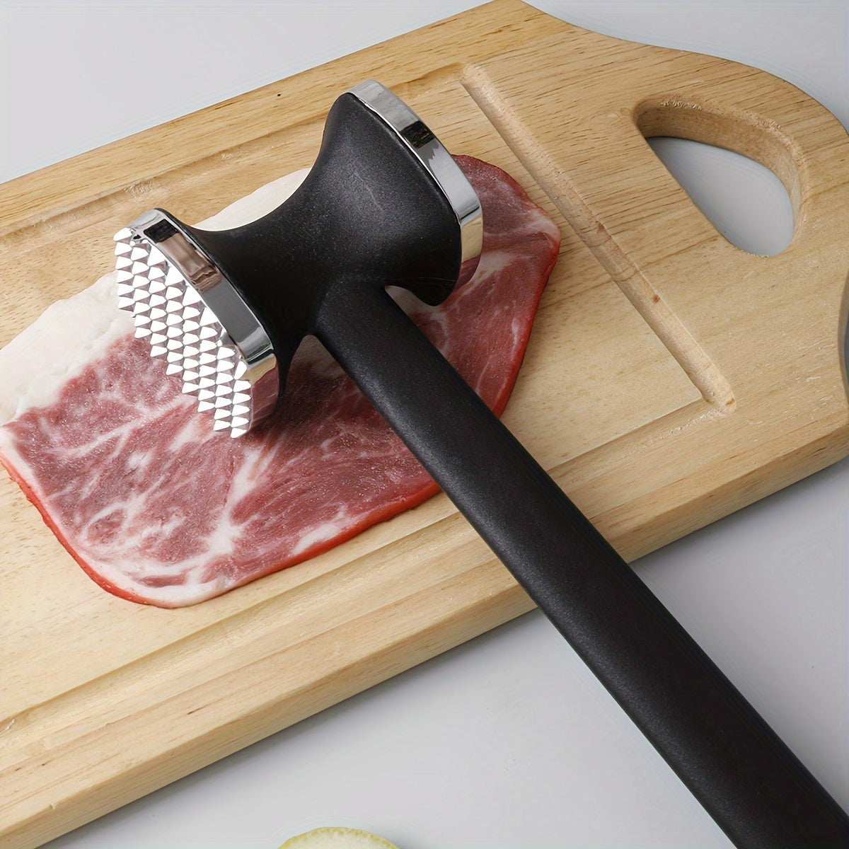 Kraftfuld Kødhammer med Ergonomisk Greb – Uundgåelig Køkkenredskab